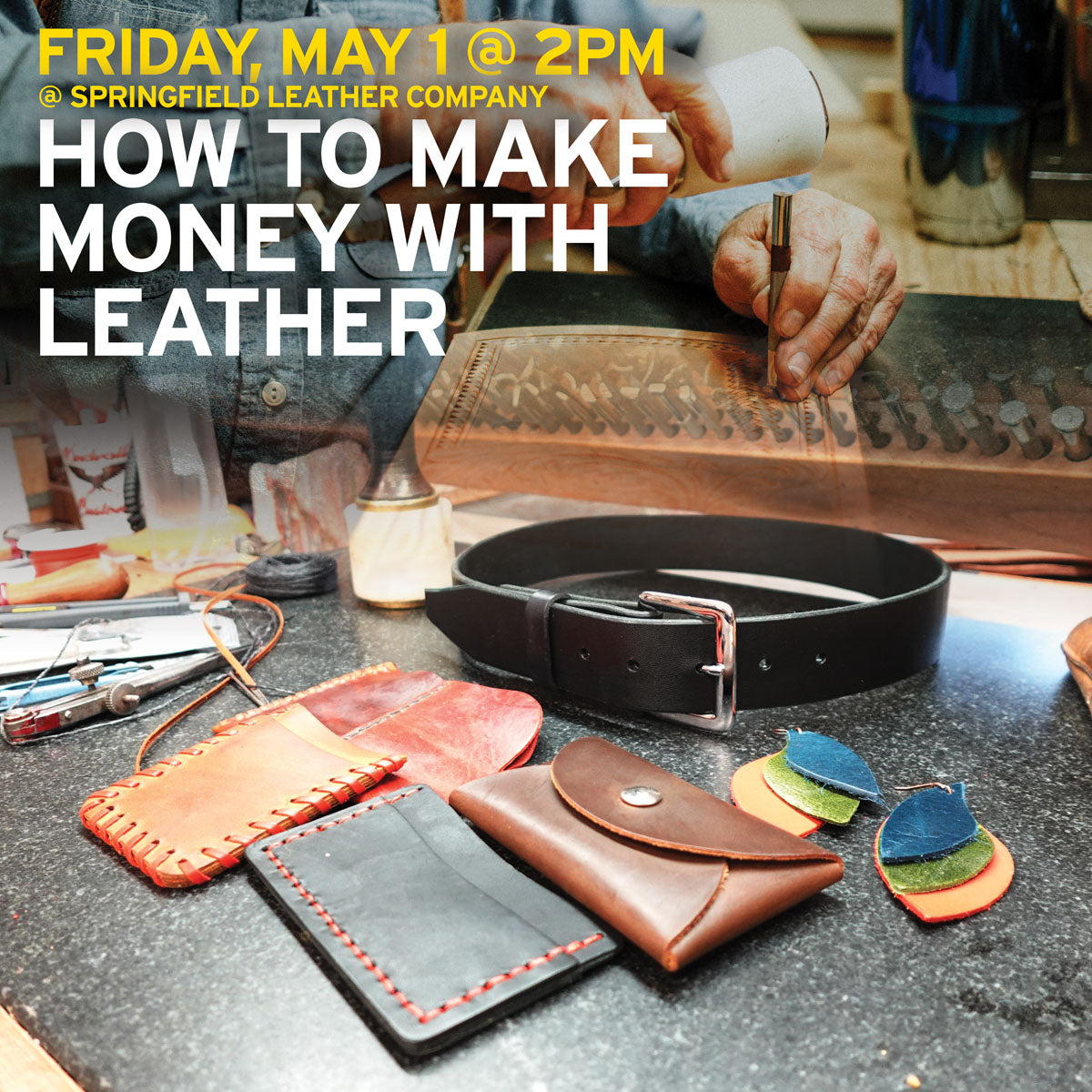 Make Money with Leather - Build Along