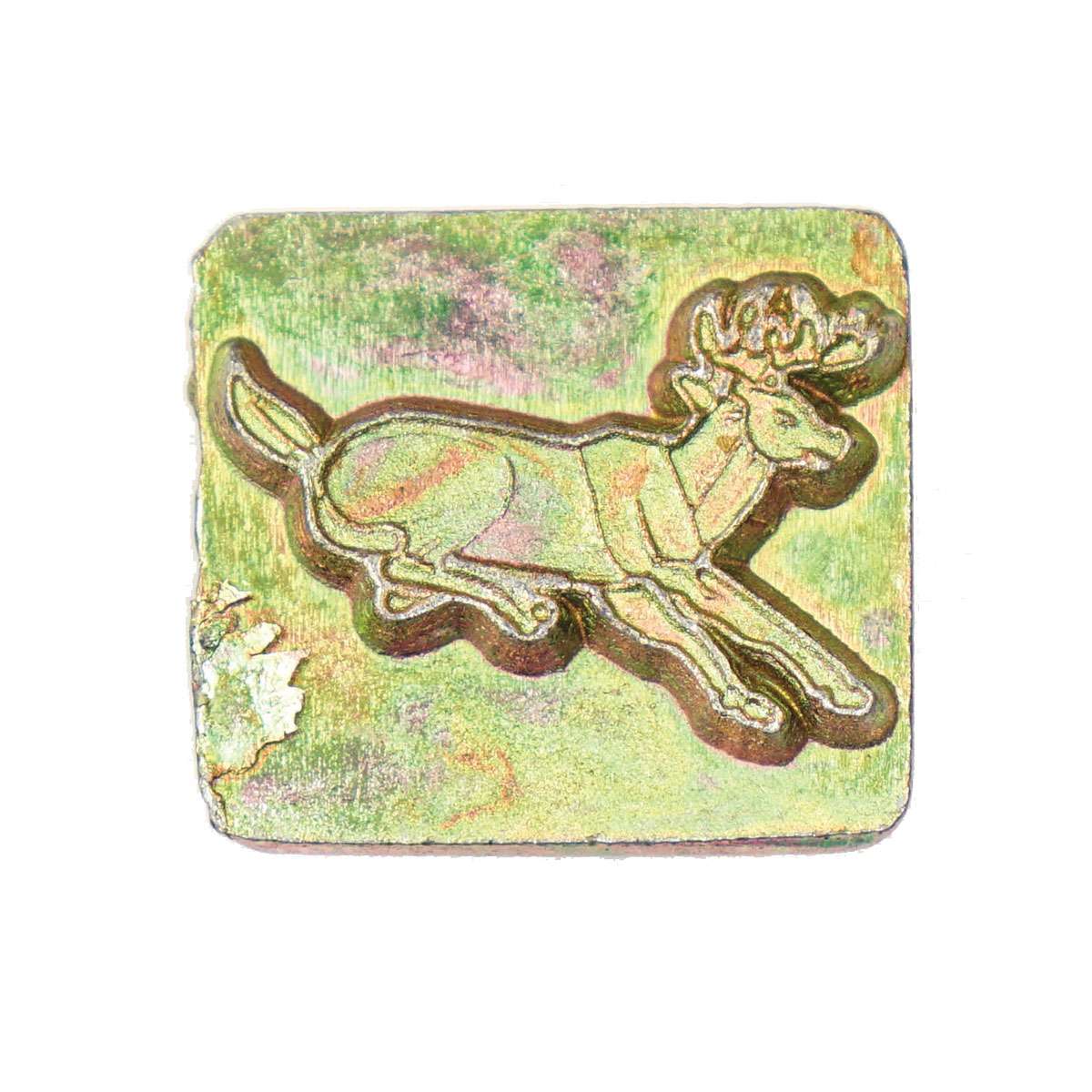011-8830900.SLC.2.jpg Leaping Deer (Left) - 3D Stamp Image