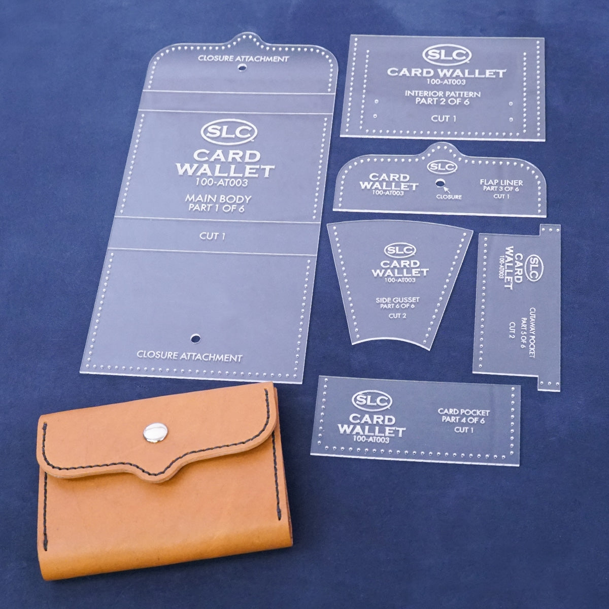378-AT003.SLC.01.jpg Acrylic Template - Card Wallet Image