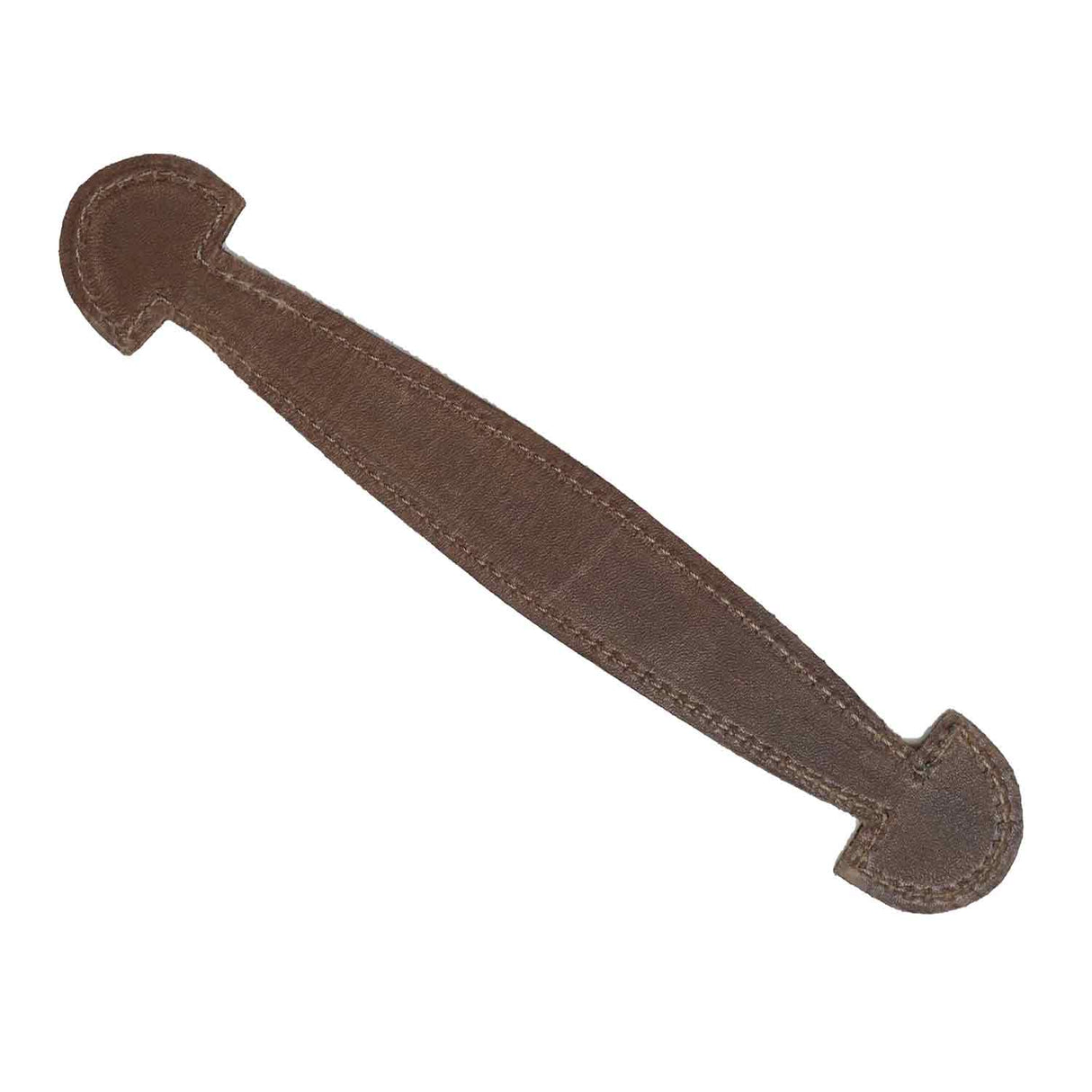 100-65702.SLC.02.jpg 9 1/2"x1 1/8" Brown Veg Tab Tabbed Handle Image