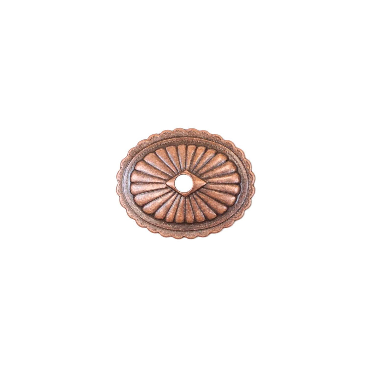 CROSB.SLC.4.jpg Oval - Sunburst Rivet on Concho Image
