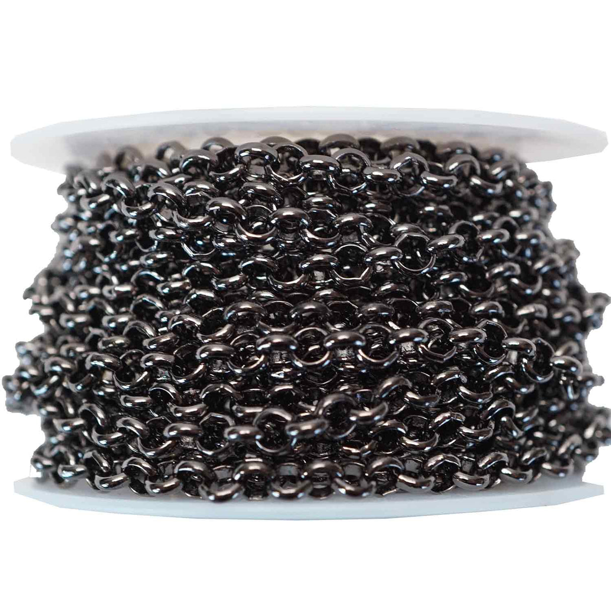 222-439.SLC.03.jpg 4mm Rolo Chain - Gunmetal Ft Image
