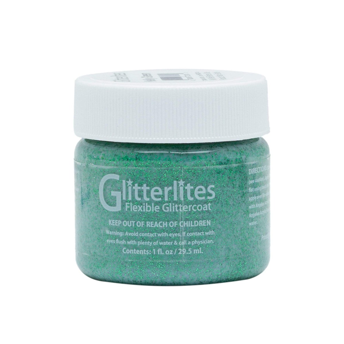 AGLP.Kelly Green.01.jpg Angelus Glitterlite Paints Image