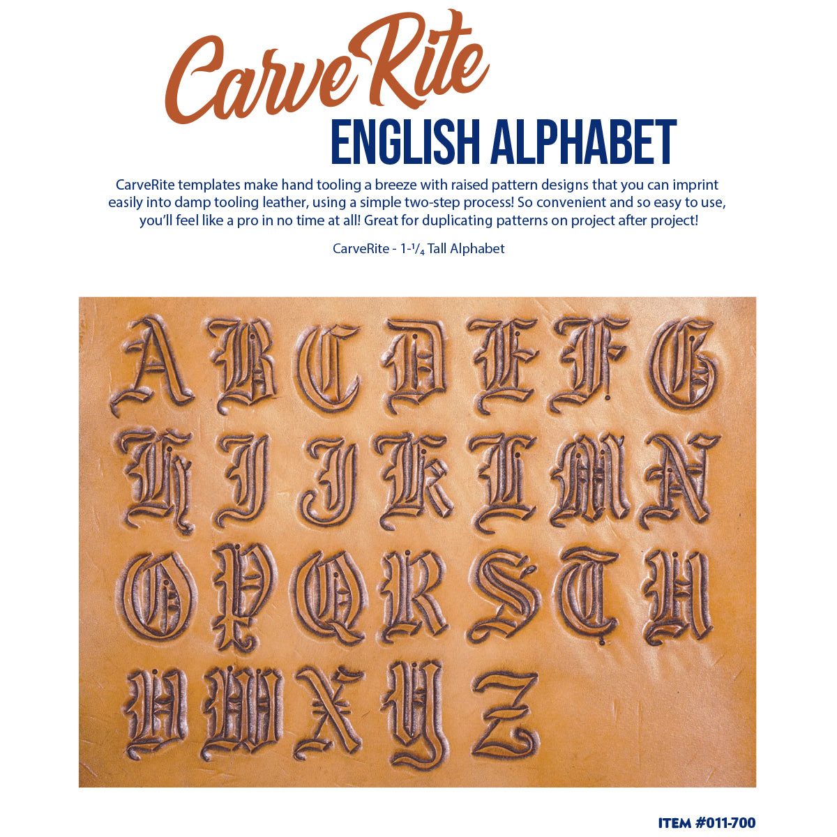 011-700.SLC.1.jpg CarveRite - 1.25" Old English Alphabet Image