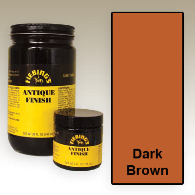34-198102.SLC.jpg Fiebings Antique Finish Paste - Dark Brown 32oz Image