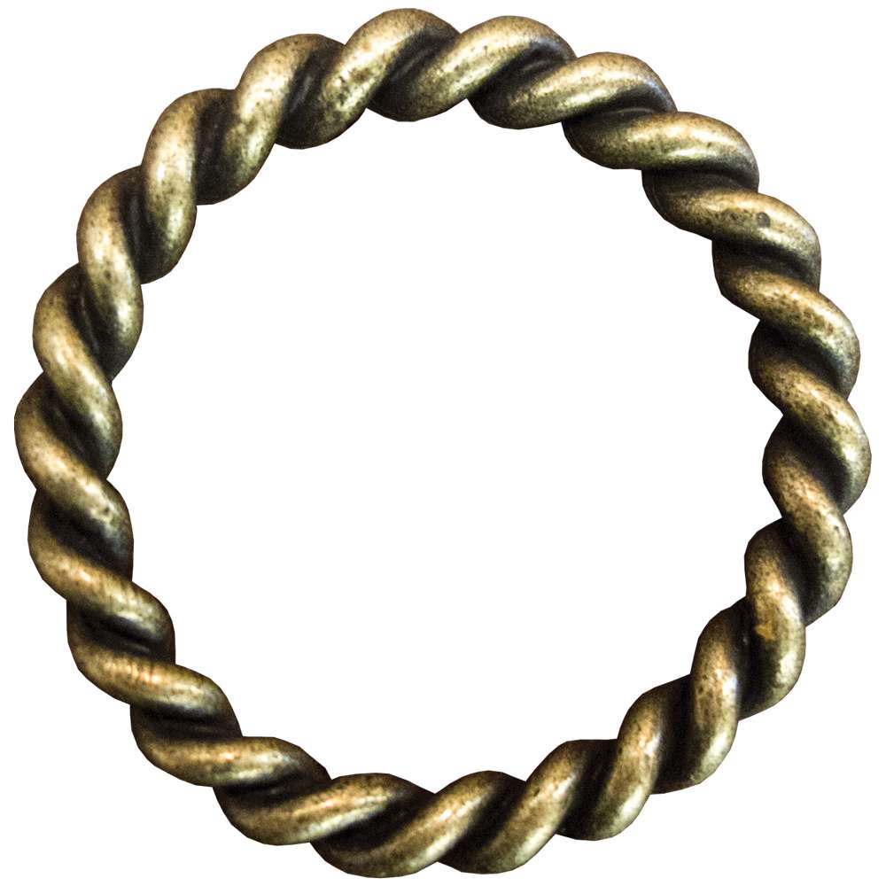 115-40502.SLC.jpg Rope Ring - Antique Gold Image