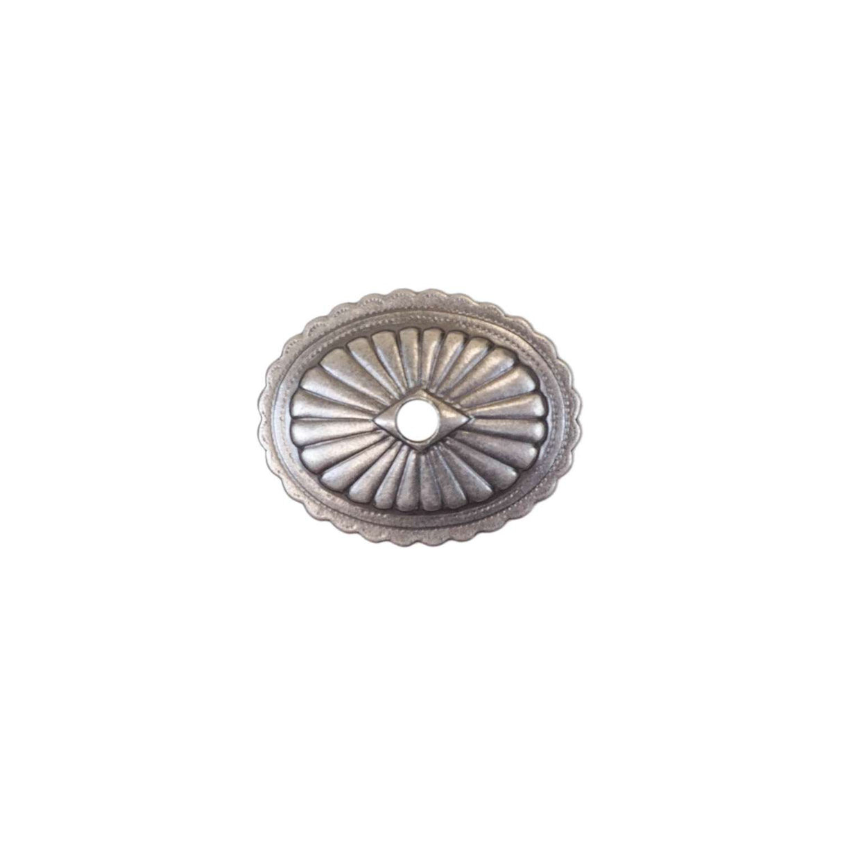 CROSB.SLC.3.jpg Oval - Sunburst Rivet on Concho Image
