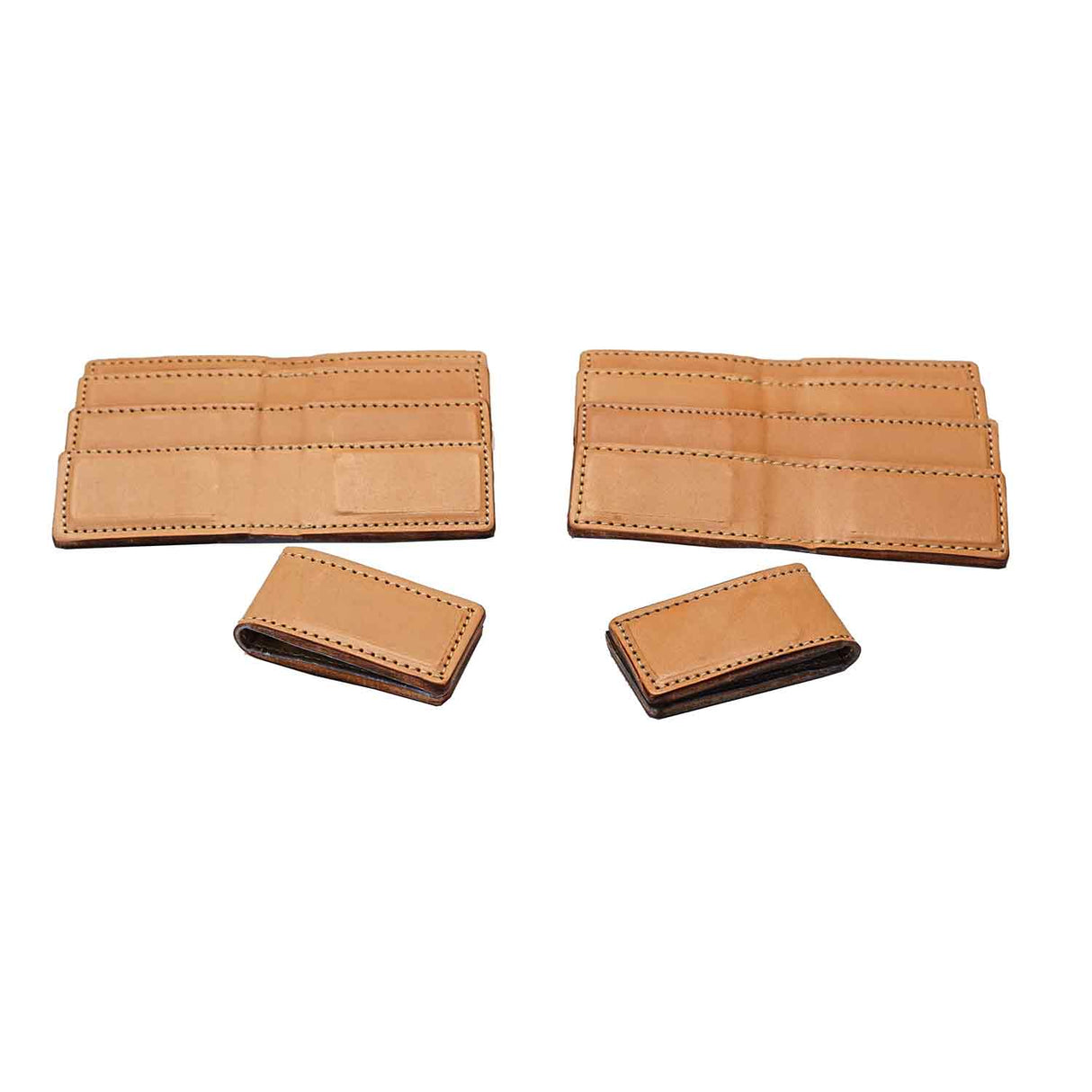 RMMC.Natural Veg Hermann Oak.05.jpg Magnetic Money Clip - 10 Pack Image