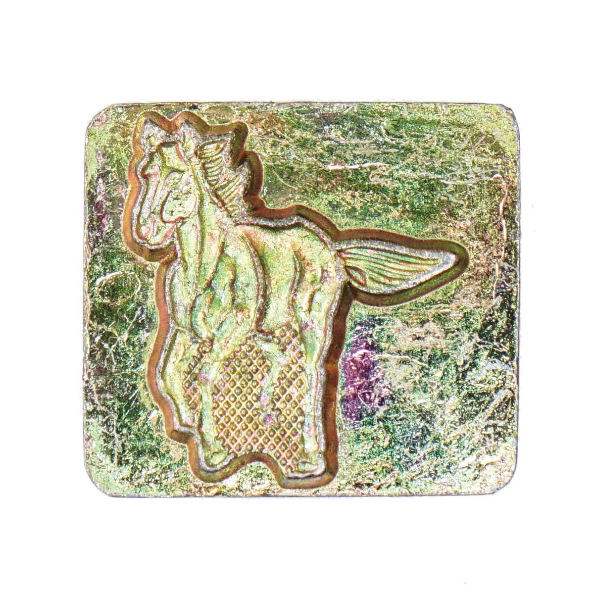 011-8831100.SLC.2.jpg Running Horse (Right) - 3D Stamp Image