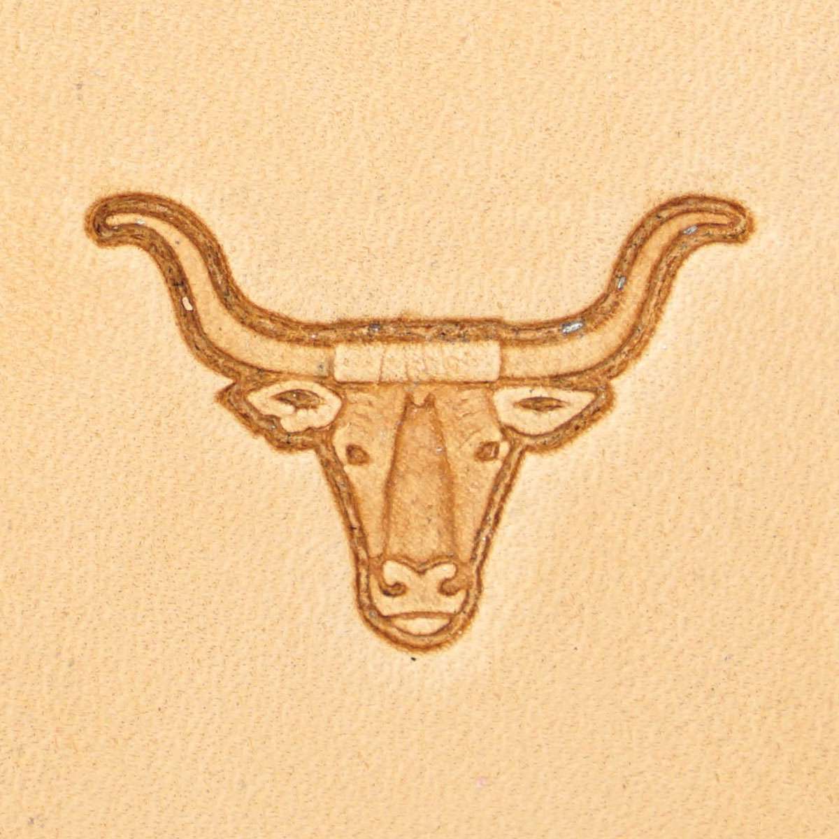 011-8843800.SLC.1.jpg Long Horn Head - 3D Stamp Image