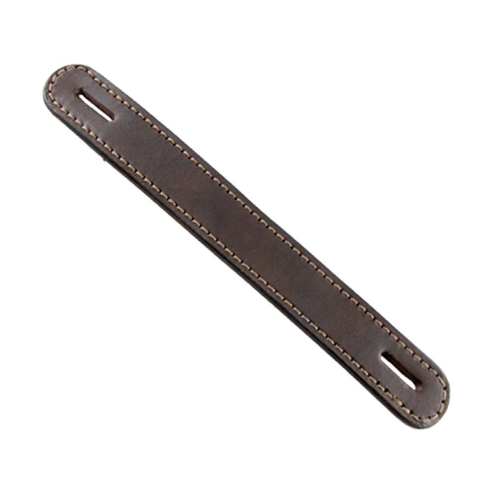 100-65502.SLC.jpg 8 3/4"x1 1/8" Brown Slotted Handles Image