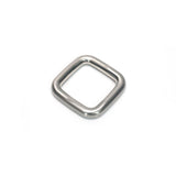 Square Ring Brushed Nickel Plate1-3/8"