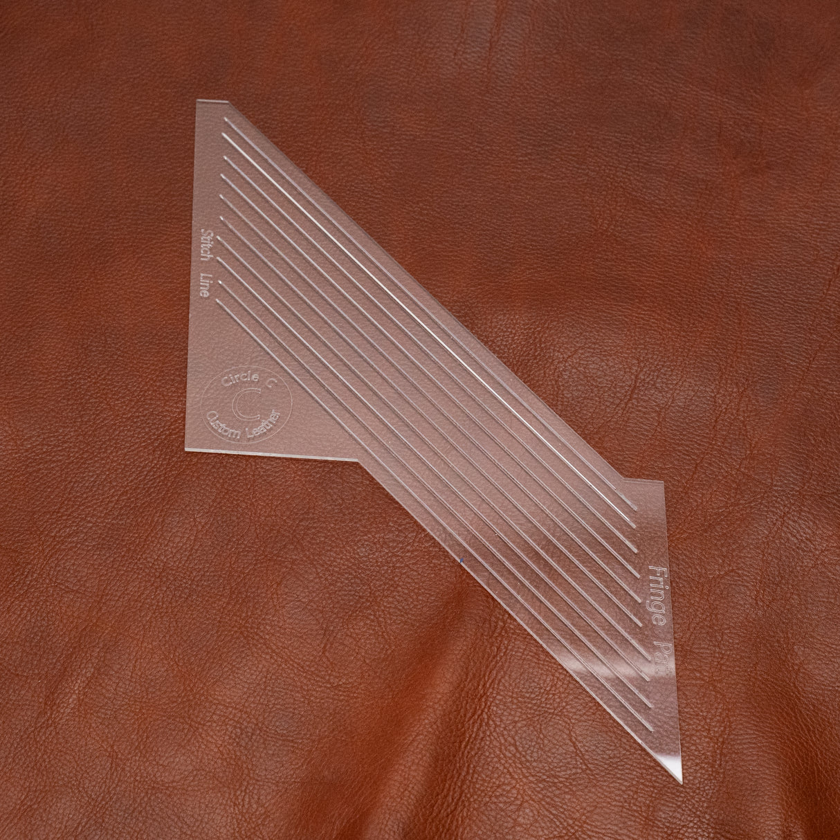 Angled Fringe Acrylic Template