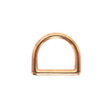 ¾" Welded D-Ring - Solid Brass Each
