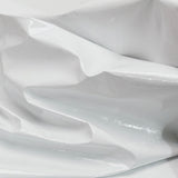 White Patent Pigskin