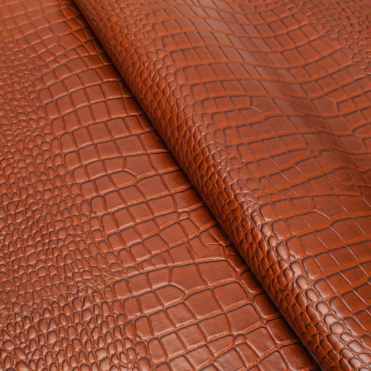 Waxy Croco Print Buffalo