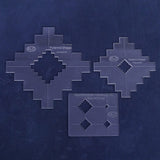 SWAT.Pyramid Set.01.jpg Southwestern Acrylic Template Sets Image