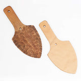 SHP081.SLC.2.jpg Leather Shape - Arrowhead Key Fob Image