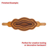 SHP090.SLC.4.jpg Wide Scalloped Bronc Halter Blank Image