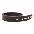 100-2153.SLC.1.jpg Single Hole Belt Blank w/ snaps - Buffalo Brown Image