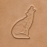011-8842201.SLC.1.jpg Howling Coyote (Right) - 3D Stamp Image