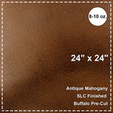 133-422503.SLC.1.jpg 24"x24" Antique Mahogany Buffalo Pre-Cut Image
