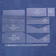 100-0074.SLC.01.jpg Ladies Clutch Acrylic Template Image