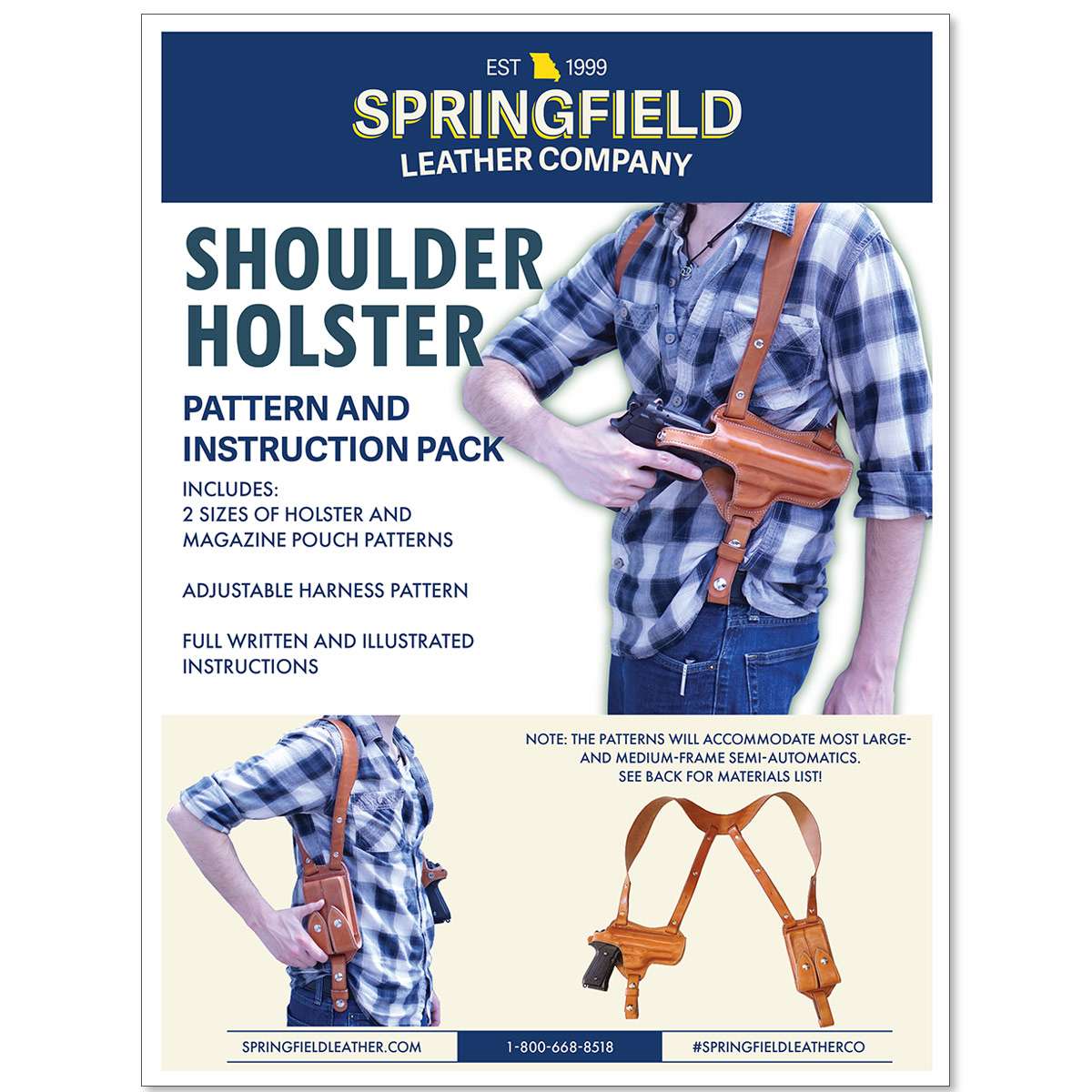 144-10050.SLC.01.jpg Shoulder Holster Pattern - Digital Image