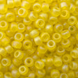 45-89136.SLC.jpg 8/0 Seed Beads - Matte Transparent Yellow AB 22g Image