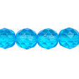 222-4173.SLC.1.jpg 12mm Firepolish Strand - Aqua Image