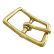 4-150400.SLC.jpg ½" Center Bar Buckle Old 121 - Solid Brass Image