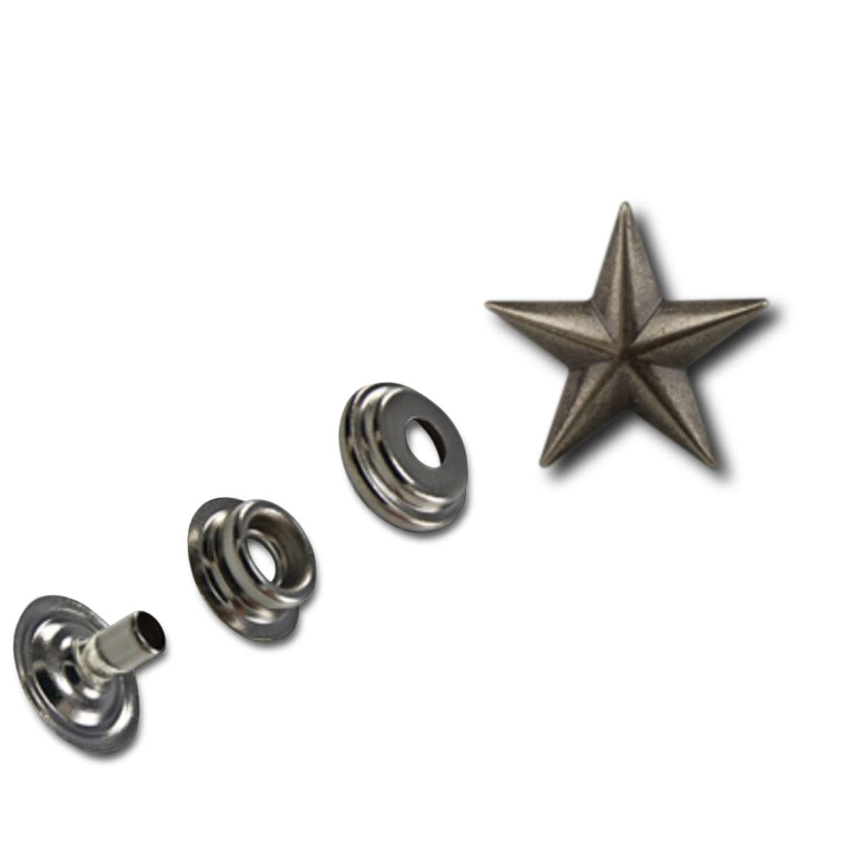 144-0171.SLC.jpg Small Star Line 24 Snap Set - 5pk Image