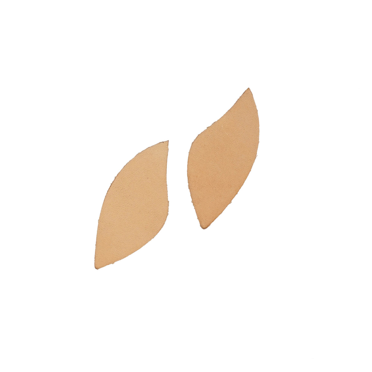 100-1040.SLC.1.jpg Extra Small Leaf Veg Tan Earring - 6 Pair Image