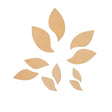 100-1042.SLC.2.jpg Earring Medium - Petal Pair Image