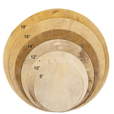 ERDC.SLC.01.jpg Special Purchase Elk Rawhide Drum Covers Image