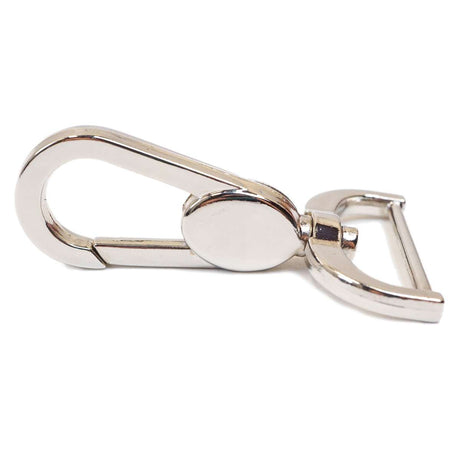 115-1128.SLC.2.jpg Deco Push Gate Swivel Snap- Nickel 1.25" Image