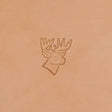 011-8834100.SLC.01.jpg Deer Head (Right) - 3D Stamp Image