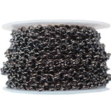 222-439.SLC.03.jpg 4mm Rolo Chain - Gunmetal Ft Image