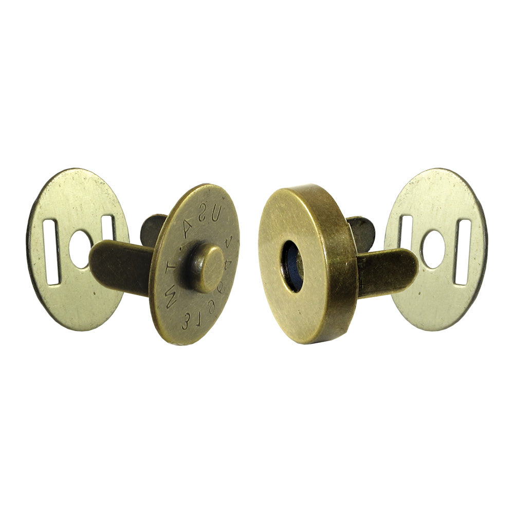 52-151803.SLC.jpg ¾" Magnetic Snap - Antique Brass 25pk Image