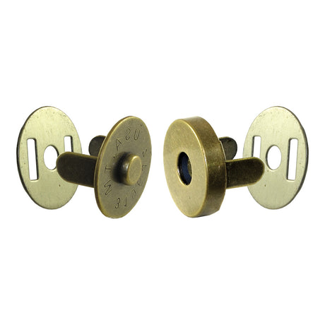 52-151803.SLC.jpg ¾" Magnetic Snap - Antique Brass 25pk Image