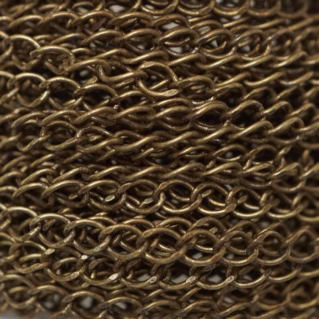 222-440.SLC.02.jpg 4mm Curb Chain - Antique Brass Ft Image