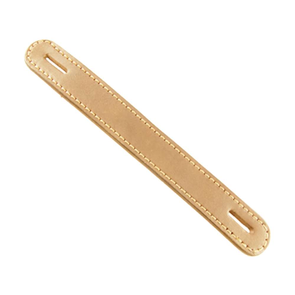 100-65500.SLC.jpg 7 1/2"x1 1/8" Natural Veg Tan Slotted Handle Image