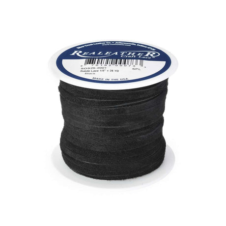 28-11.SLC.01.jpg LaceSuedeBlack1/8"x25yds Image