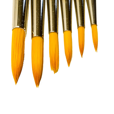 471-343502.SLC.03.jpg Aqualon Brush Set - Round 6pk Image