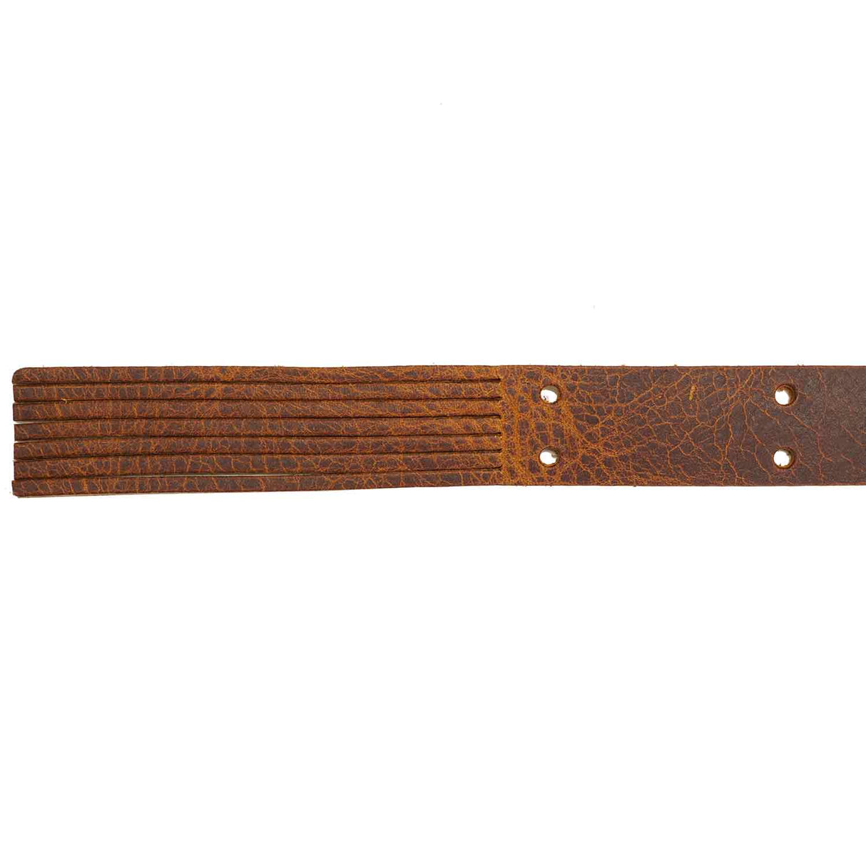860-707011.SLC.05.jpg Fringed Leather Wristlet Strap - Copper Cowboy Image