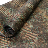 FGBE.Turquoise Brown.03.jpg Butch Cassidy Embossed Cow Image