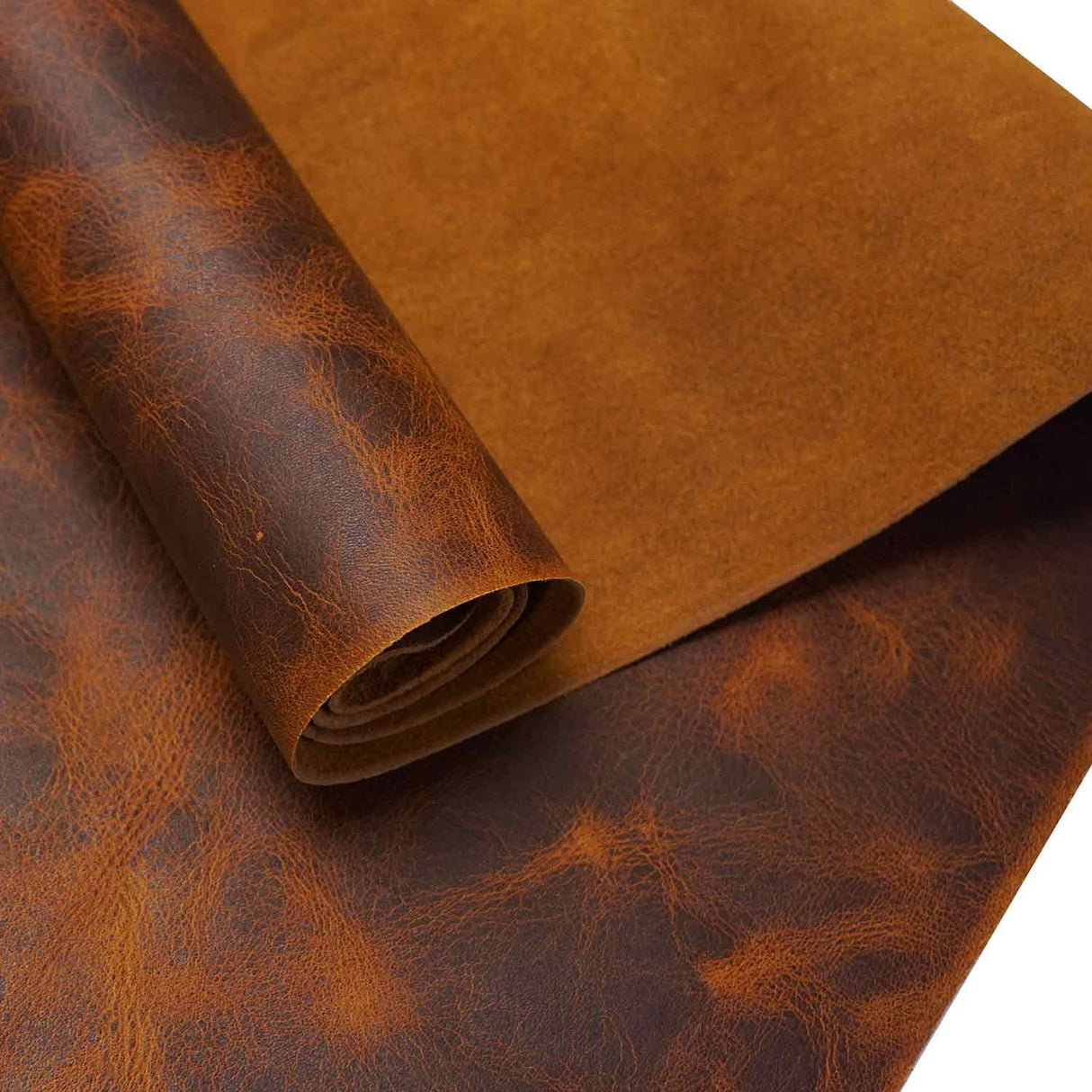 860-70740.SLC.03.jpg Copper Cowboy 4-5 oz. Oil Tan Pre-Cut  24" x 24"  Image