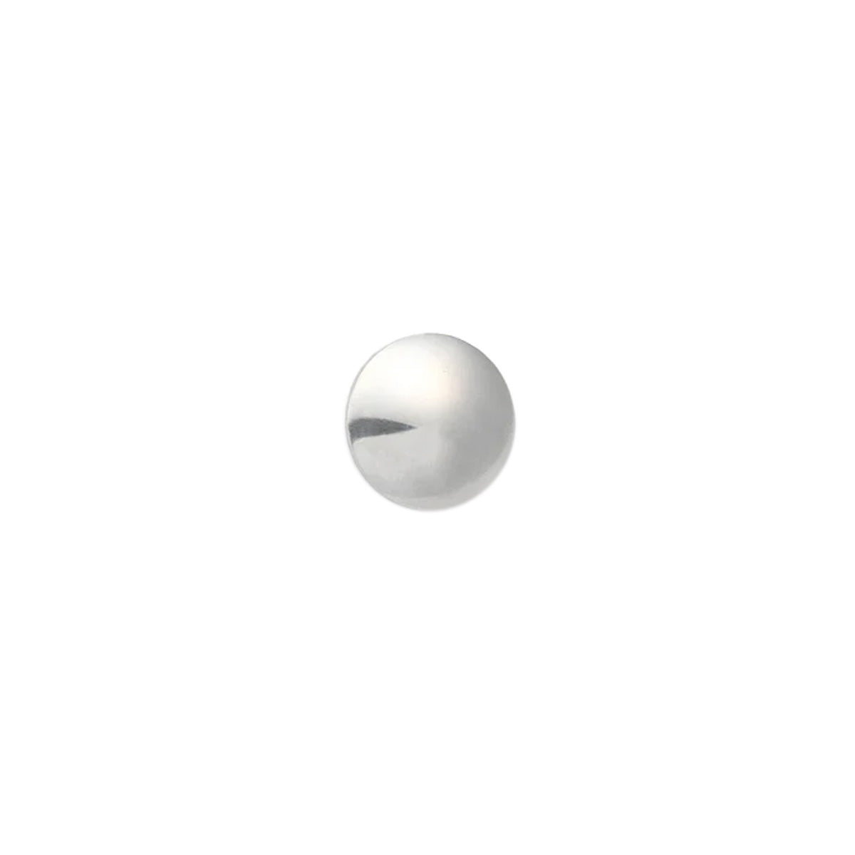 SDC.Stainless Steel.¾.01.jpg Smooth Domed Concho Image