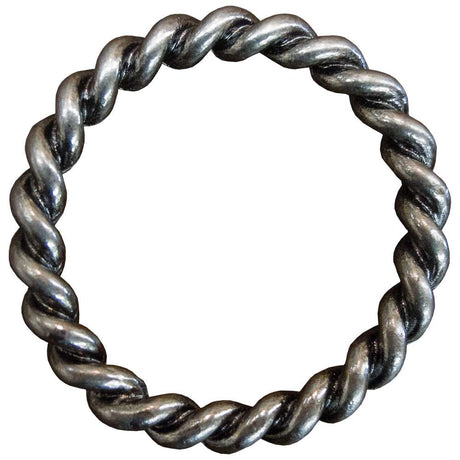 115-40501.SLC.jpg Rope Ring - Antique Silver Image