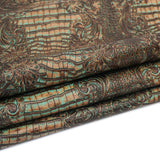 FGBE.Turquoise Brown.02.jpg Butch Cassidy Embossed Cow Image